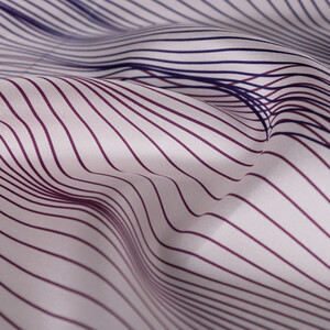 White Lilac Sycamore Bark Twill Silk Scarf - Thumbnail