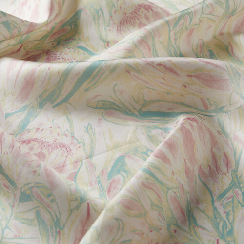White Menthol Floris Twill Scarf
