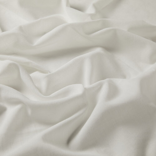 White Plain Cotton Scarf