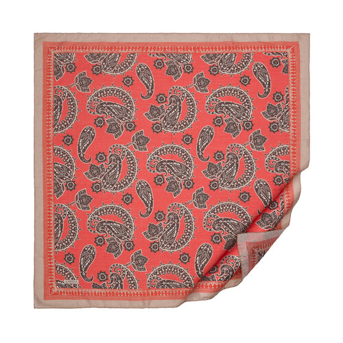 Wild Strawberry Mezopotamya Model 04 Print Tencel Scarf
