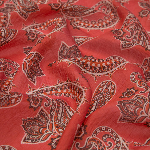 Wild Strawberry Mezopotamya Print Tencel Scarf
